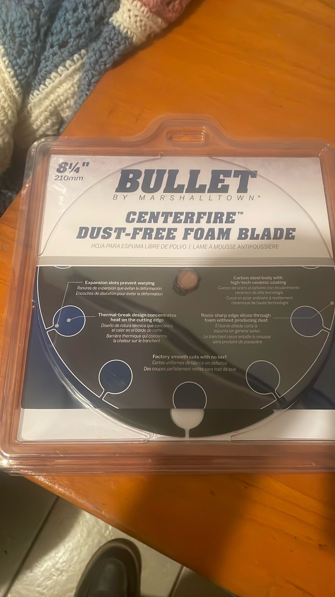 Centerfire Dust-Free Foam Blade 81/4”