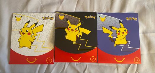 Pokémon 25th Anniversary McDonald’s Promo Packs – Sealed