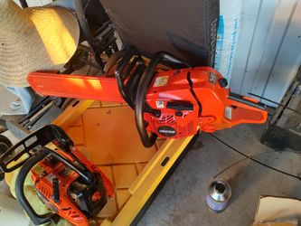 New echo 20"  59.8cc gas 2-stroke rear handle timber Wolf chainsaw...$350