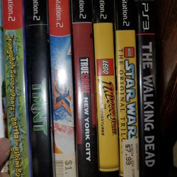 All different Games For 3 Different Consoles!!