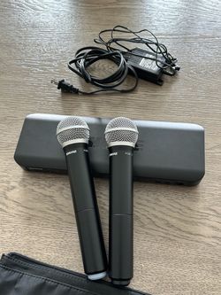 Shure BLX288/PG58-H10 Dual Handheld Wireless Microphone Mic System