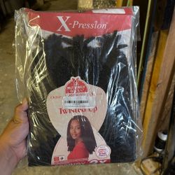 Outre Crochet Braids X-Pression Twisted Up 3X Springy Afro Twist 24" 