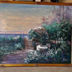 Oil Paint Frame, 51” Tall By 63” Length