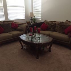 Sofa, Love Seat, Buffet Table, Coffee Table, End Table 