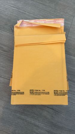 📦 Paper Mart Yellow Kraft Catalog Envelopes – 12 PCS