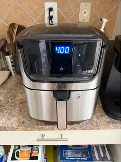 Yedi Evolution Air Fryer, 6.8 Quart, Stainless-Steel Finish, Ceramic Cooking Basket
