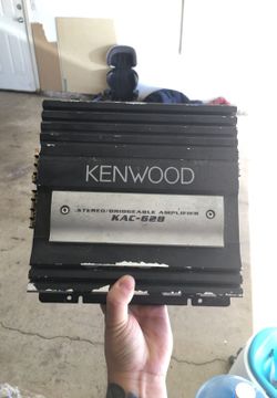 Kenwood car amp