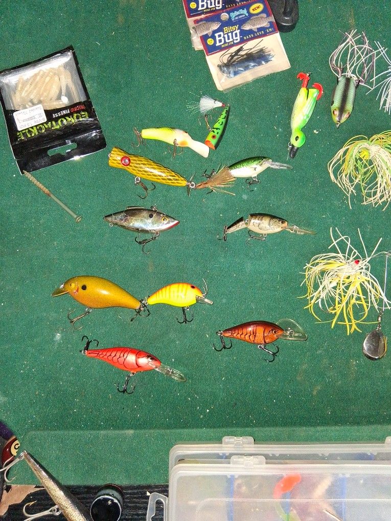 Assorted Fishing Lures. 
