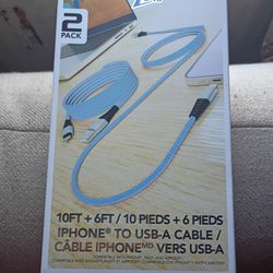 10' & 6' Lightning Cables