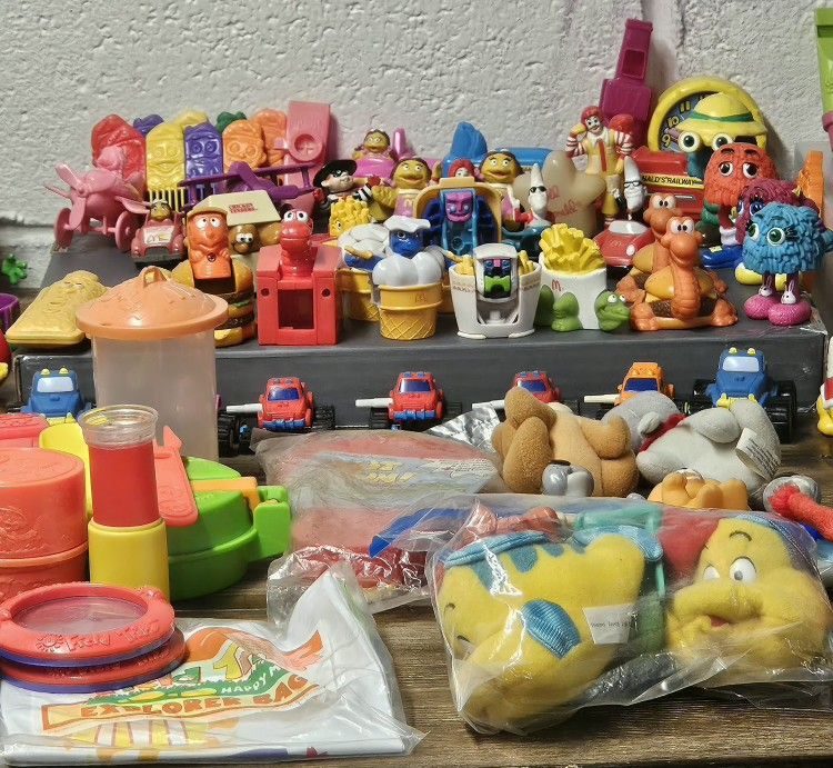 Vintage McDonald's Toys etc. Bags For Sale