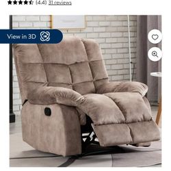 CANMOV Fabric Recliner