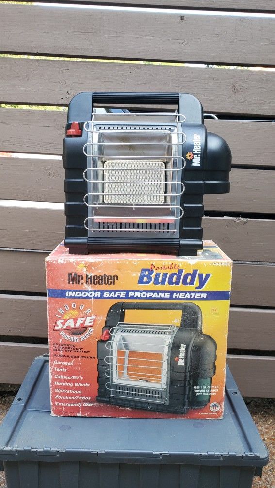 Mr. Heater Portable Buddy Indoor Safe Propane Heater 