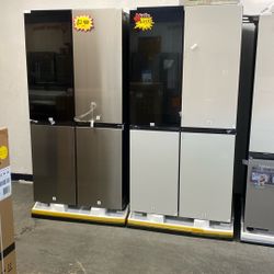Samsung Bespoke 4 Door Flex French Door Refrigerator 