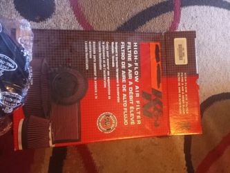 New K&N High-flow Air Filter