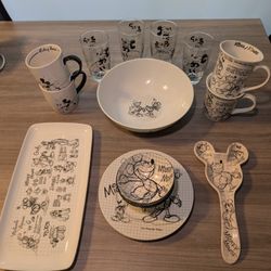 Disney Mickey Mouse Sketch Kitchenware Collection