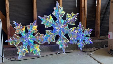 Prismatic Snowflakes
