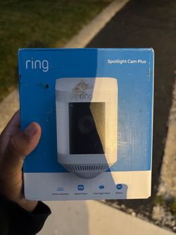 Ring spotlight cam plus