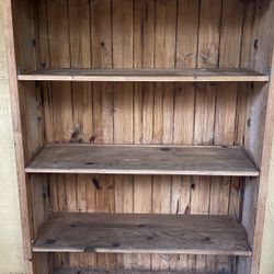 Wood Shelf $125.00  5 X 42” X 15” deep CASH, TEXT FOR PRICES. 