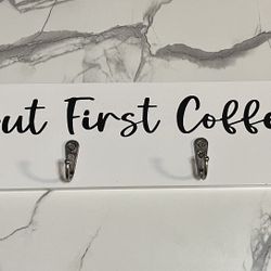 Coffee Mug Hanger: Wall Decor