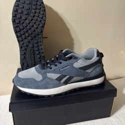 RARE MENS REEBOK COMFORT FOOTBED BY ORTHOLITE SNEAKERS SHOES - SIZE 9.5 - BLUE