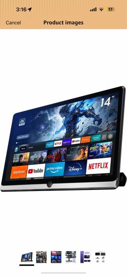 14 Inch 4K Android 13 Car TV Headrest Monitor for Cars