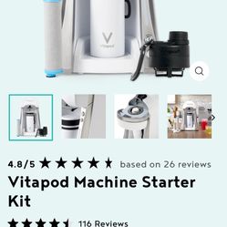 VitaPod Machine And Pods 