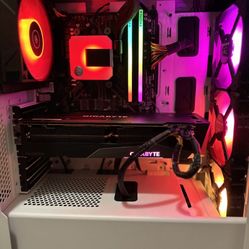 AMD Radeon 6800XT 4K Gaming PC Water Cooled Computer 1000GB(1TB) NVME SSD 16GB DDR4 WIFI DESKTOP