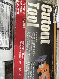 Chicago Cutout Tool New In Box 