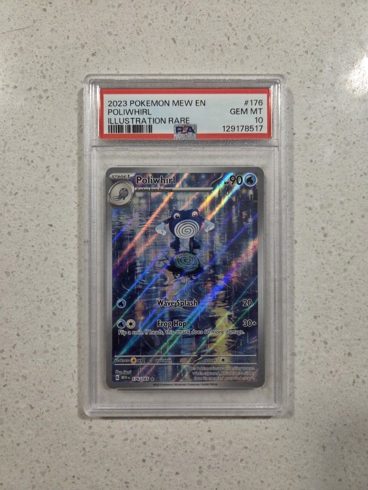 Poliwhirl 151 PSA 10
