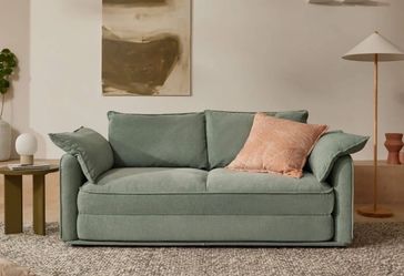 Koala Sofa Bed 70" (3-Seater), Gumleaf Green,  New,