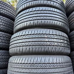 245/60r18 Bridgestone Tires Cón 80% De Vida Las 4 