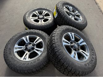 2019 Toyota Tacoma OEM 17” Rims Wheels and NEW Tires 4Runner FJ Cruiser Tundra Sequoia Lexus GX460 GX470