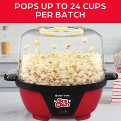 Red Popcorn Maker/Popper 🍿 6 Quarts!