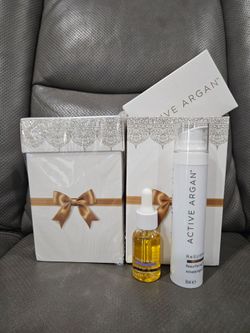 2 Sets, Brand New, Active Argan, Resurfacing Serum + All Over Drops Duo