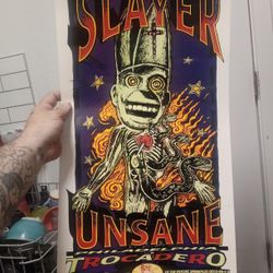 Slayer Poster Rare