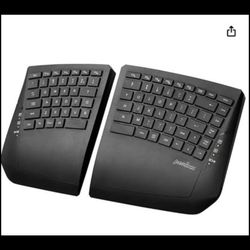 Perixx PERIBOARD-624B US, Wireless Ergonomic Split Keyboard