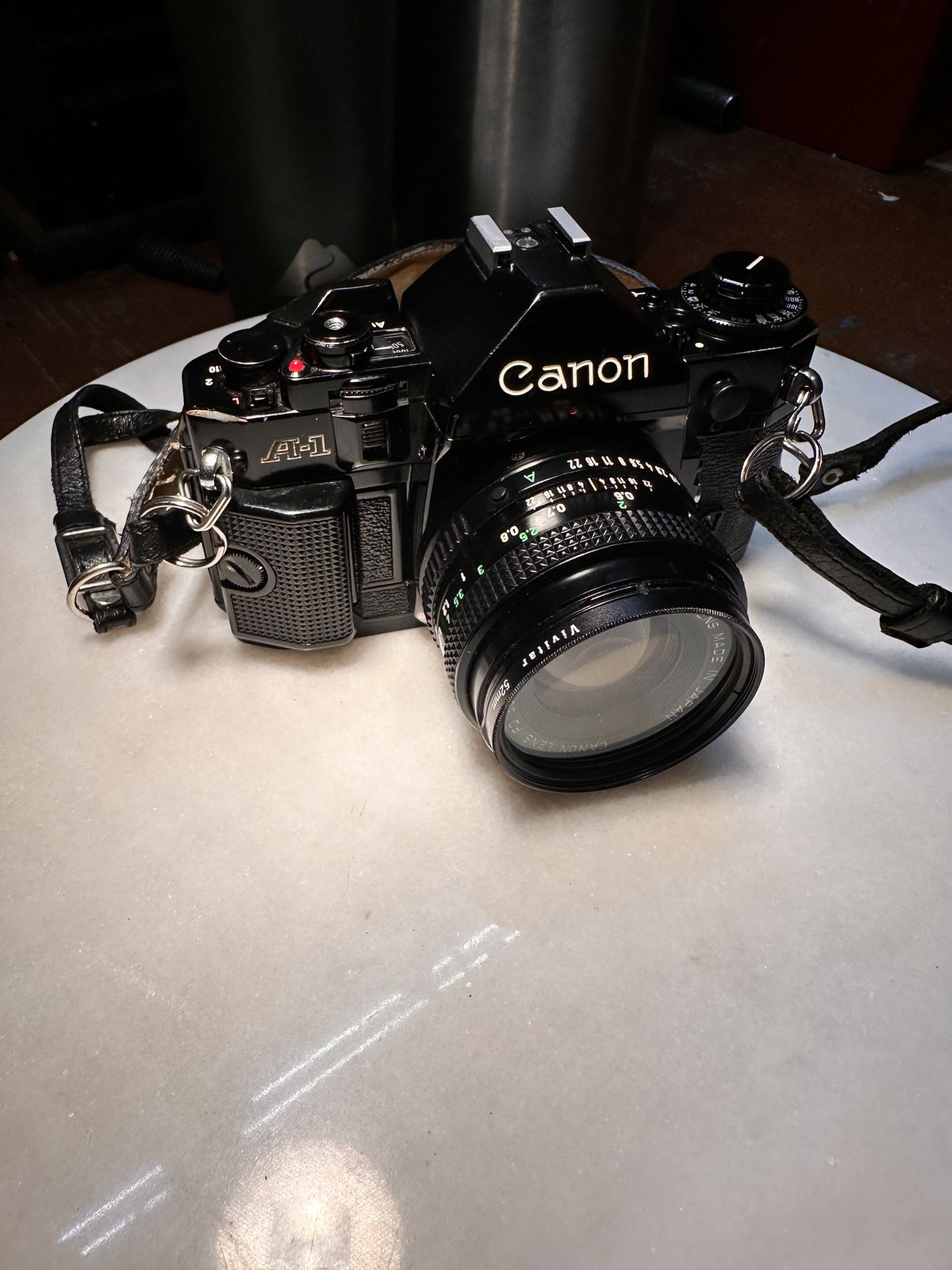 Canon A1 Vintage Camera And Accessories