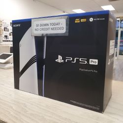 Sony Playstation 5 PS5 Pro Gaming Console (Brand New) - $1 DOWN TODAY, NO CREDIT NEEDED - WARRANTY INCLUDED