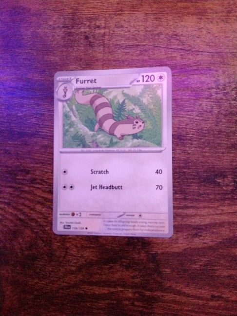 Furret 119/159 Pokemon Card