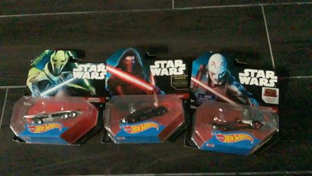 Star Wars hot wheels pack 2