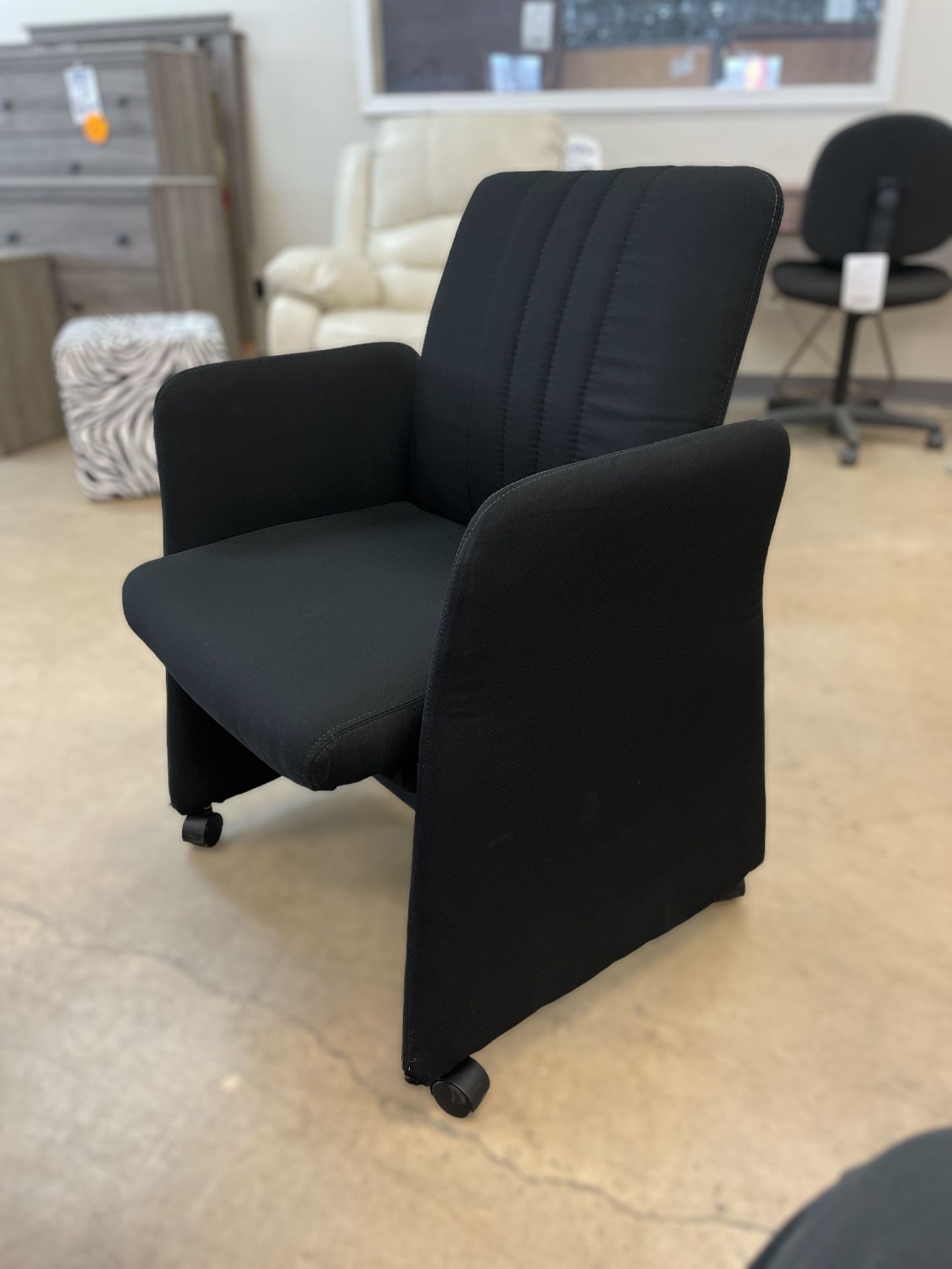Black Cinema Rocking Chair