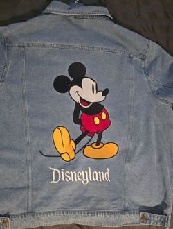Disneyland Mickey Mouse Denim Jacket - 3XL (Brand New with Tags