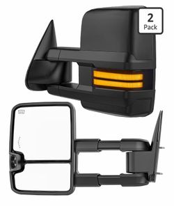 Espejos de remolque para Toyota Tundra y Sequoia