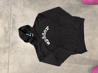 Black spider hoodie!
