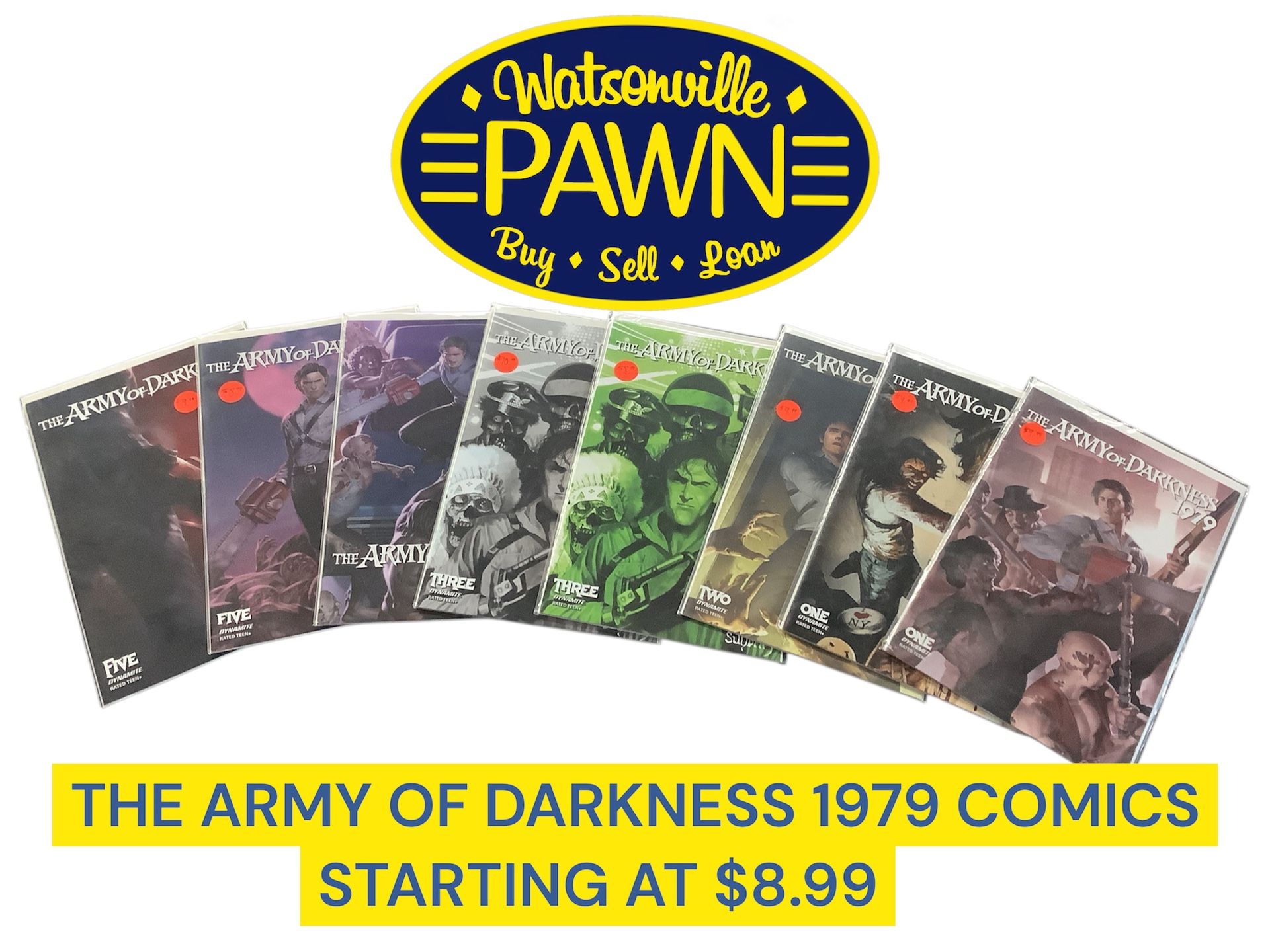 The Army Of Darkness 1979 Comics For Sale!