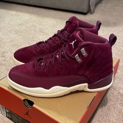 Air Jordan 12 Bordeaux Size 9.5
