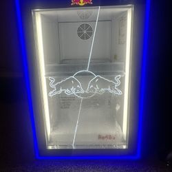 Red Bull Mini Fridge GDC ECO Medium Drink Refrigerator Cooler Logo