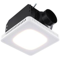 Vevor 110 CFM Ventilation Fan With LED Light And Color Change