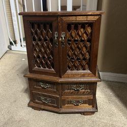 Antique Musical Jewelry Box 