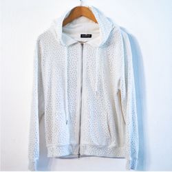 Balenciaga rhinestone hoodie   